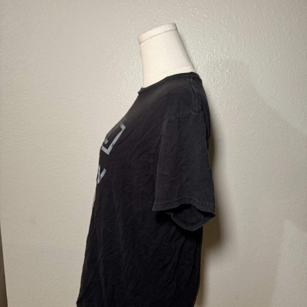 Disney I'll be your Mickey Black and White Graphic Short Sleeve Tee Shirt - Picture 9 of 12